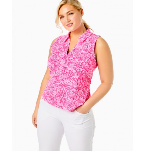 UPF 50+ Luxletic Imara Polo Top