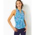 UPF 50+ Luxletic Lakelyn Bra Polo Top