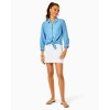 Sea View Linen Button Down Top