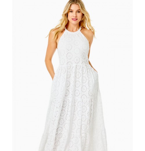 Beccalyn Eyelet Maxi Dress