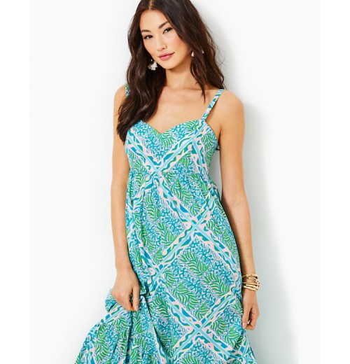 Hiedi Cotton Maxi Dress