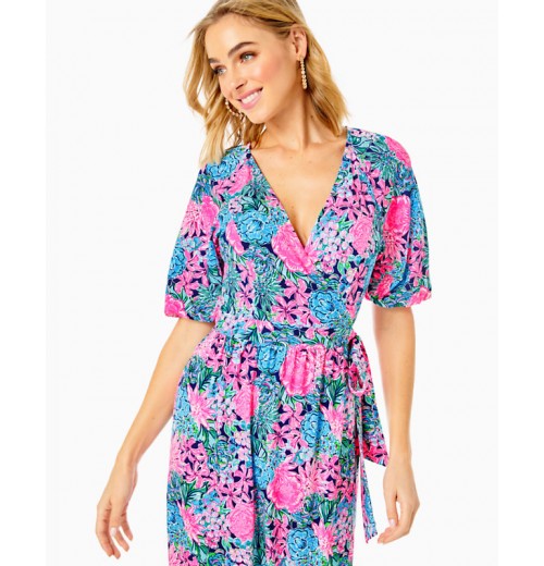 Brantley Midi Wrap Dress